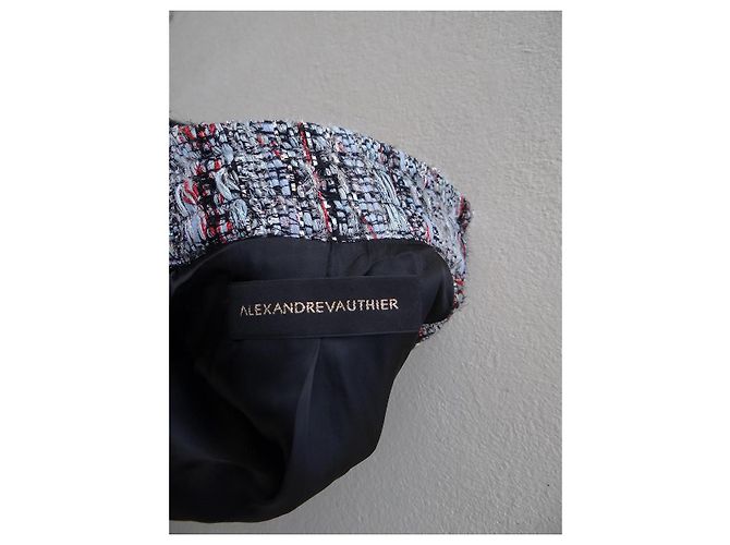 Cappotto Alexandre Vauthier in Tweed Multicolore - vista 2