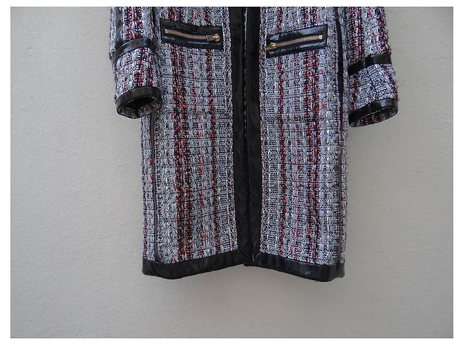Cappotto Alexandre Vauthier in Tweed Multicolore - vista 5