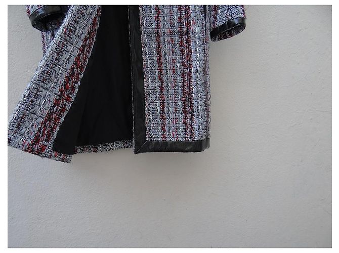 Cappotto Alexandre Vauthier in Tweed Multicolore - vista 6