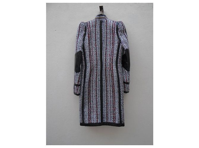 Cappotto Alexandre Vauthier in Tweed Multicolore - vista 7