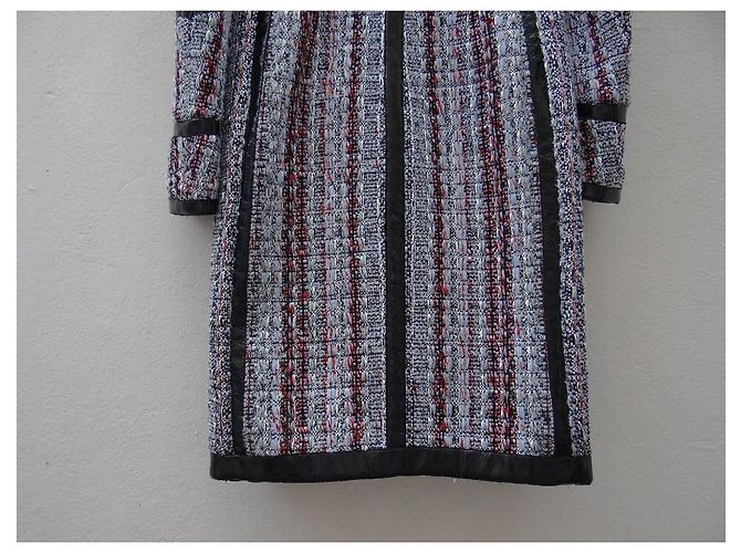 Cappotto Alexandre Vauthier in Tweed Multicolore - vista 8