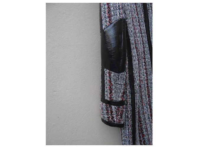 Cappotto Alexandre Vauthier in Tweed Multicolore - vista 9