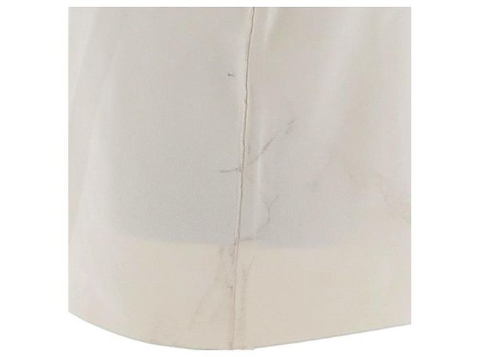 Céline CELINE Tops T.FR 38 Viscosa Blanco - vista 6