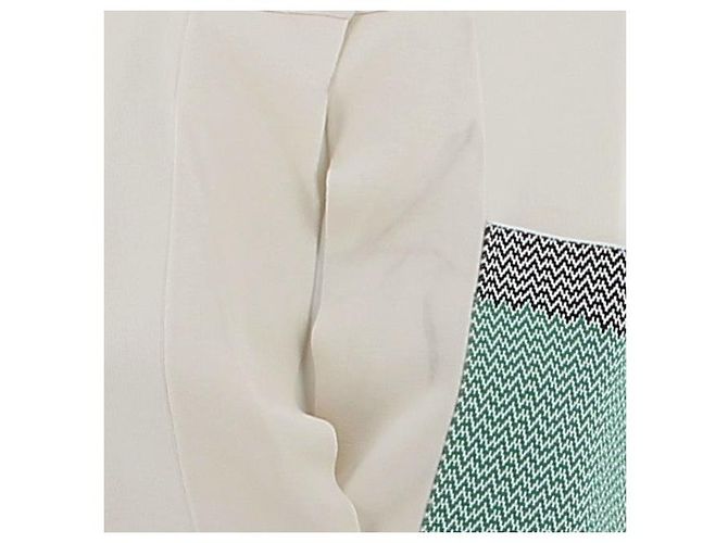 Céline CELINE Tops T.FR 38 Viscosa Blanco - vista 7