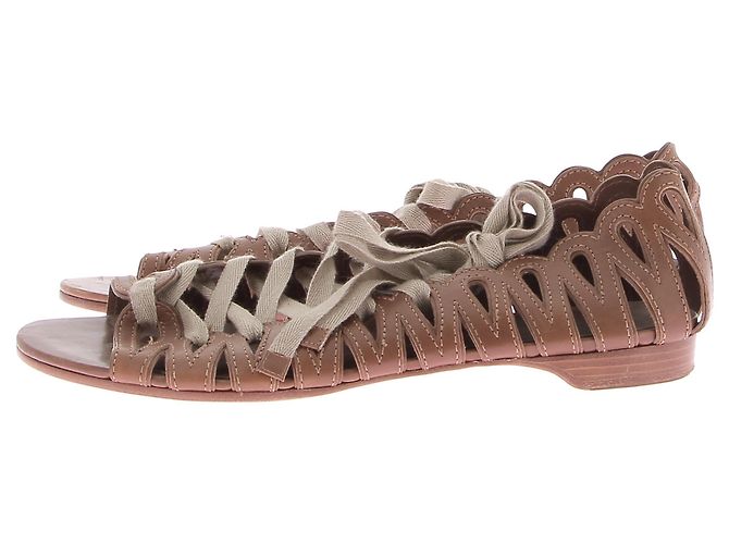 Sandali Marc Jacobs T.EU 39 Pelle Marrone - vista 3