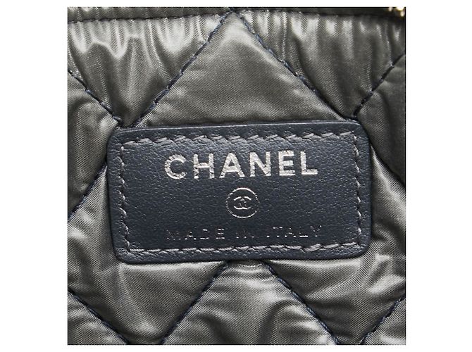 Cambon Borsa a mano con paillettes Chanel Deauville Marrone - vista 8