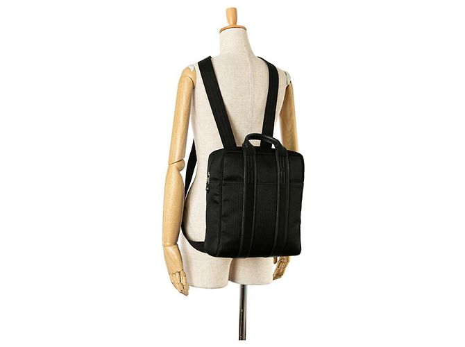 Hermès Zaino Hermes Acapulco Sacado Nero - vista 7