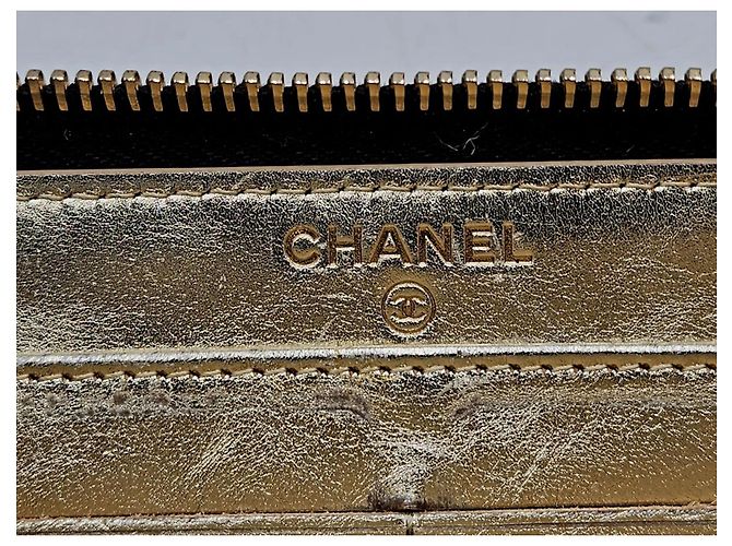 Trendy CC Cartera larga acolchada Chanel Negro - vista 16