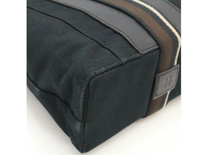 Hermès Hermes Troca Horizontal MM Tote Tasche Braun Schwarz Beige - Ansicht 4