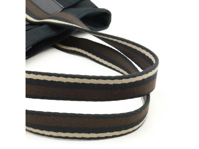 Hermès Hermes Troca Horizontal MM Tote Tasche Braun Schwarz Beige - Ansicht 5