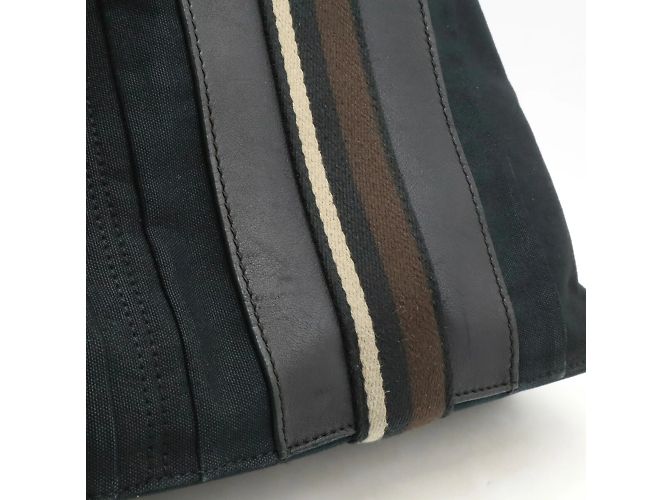 Hermès Hermes Troca Horizontal MM Tote Tasche Braun Schwarz Beige - Ansicht 8