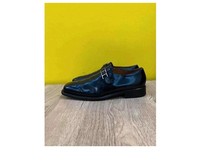Hermès calfskin loop derby Black - view 3