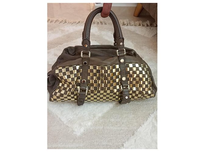 Sac Cabas Marc Jacobs Marron Détails Dorés - vue 5