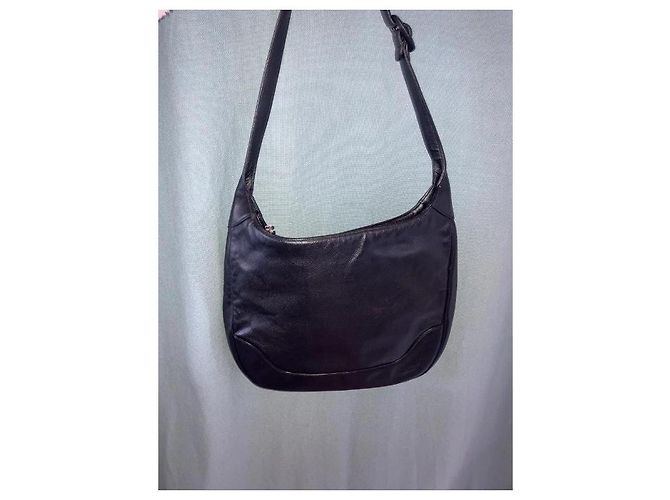 Borsa Chanel in pelle nera Nero - vista 4