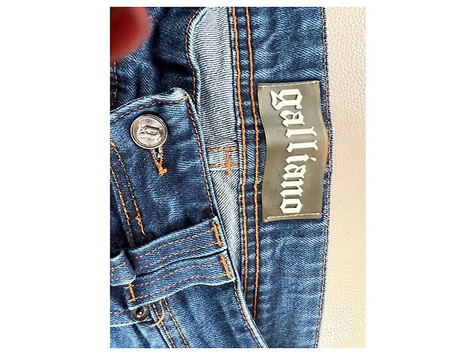 Vaqueros Skinny Azules John Galliano - vista 3