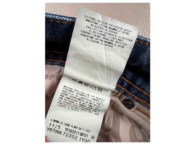 Vaqueros Skinny Azules John Galliano - vista 5
