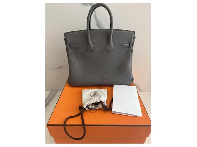 Hermès Birkin 25 Grau - Ansicht 2