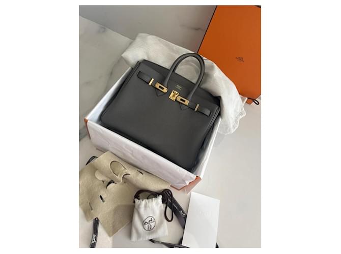 Hermès Birkin 25 Grau - Ansicht 4