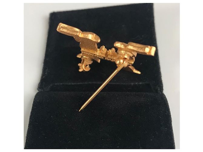 Broche Hermès, "Abécédaire dos Animais" Dourado - vista 7