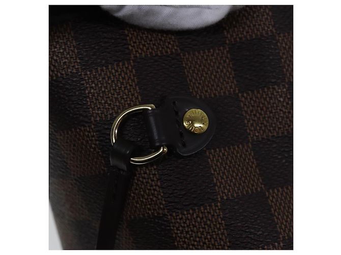 LOUIS VUITTON Borsa Tote Neverfull GM Damier Ebene N51106 LV Auth 86989SA - vista 17