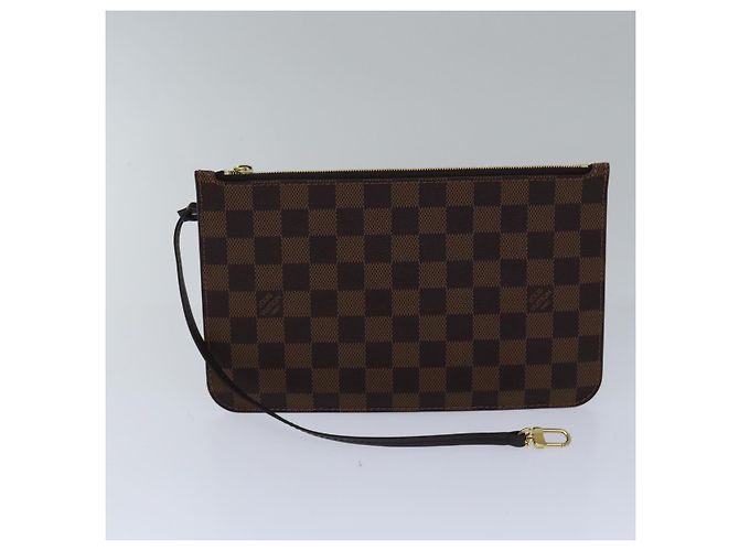 LOUIS VUITTON Borsa Tote Neverfull GM Damier Ebene N51106 LV Auth 86989SA - vista 21