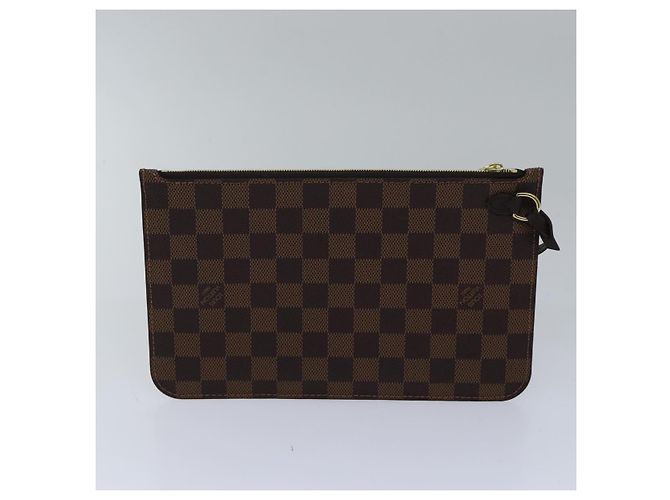 LOUIS VUITTON Borsa Tote Neverfull GM Damier Ebene N51106 LV Auth 86989SA - vista 22