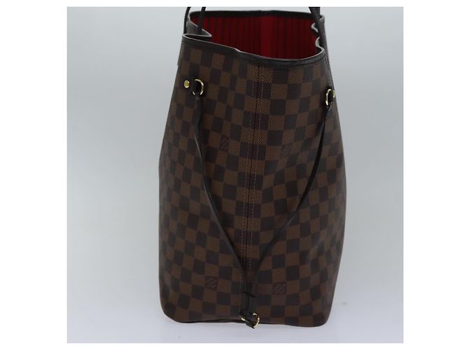 LOUIS VUITTON Borsa Tote Neverfull GM Damier Ebene N51106 LV Auth 86989SA - vista 4
