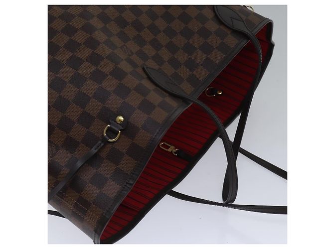 LOUIS VUITTON Borsa Tote Neverfull GM Damier Ebene N51106 LV Auth 86989SA - vista 6
