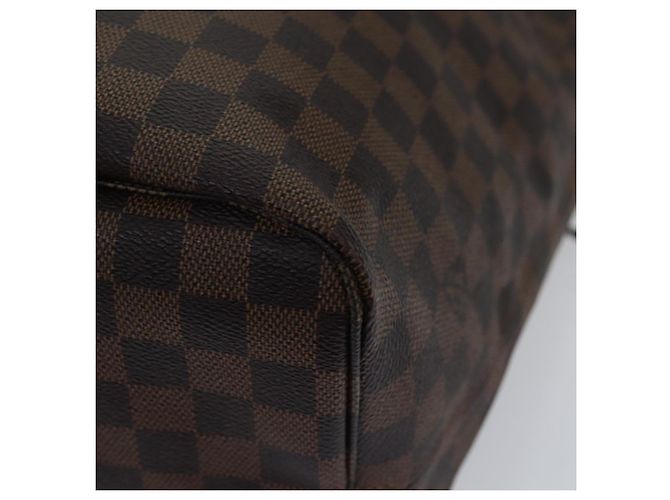 LOUIS VUITTON Borsa Tote Neverfull GM Damier Ebene N51106 LV Auth 86989SA - vista 9