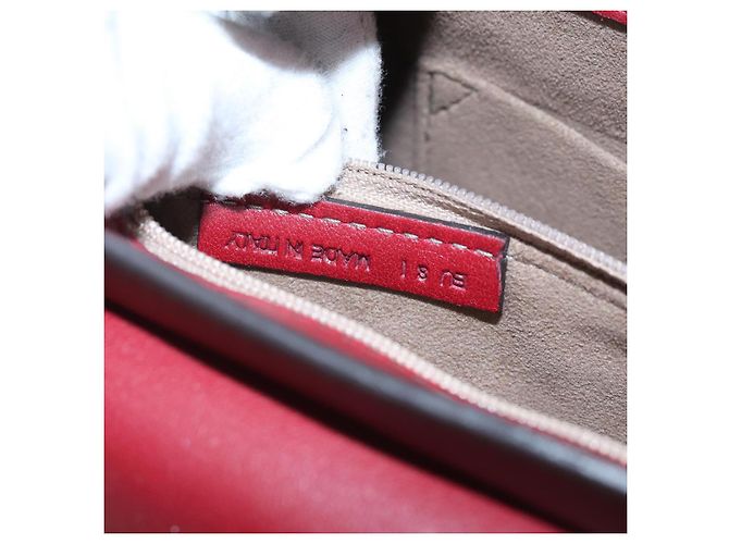 Cartier Borsa a spalla in pelle bordeaux Auth ki4906 Bordò - vista 11