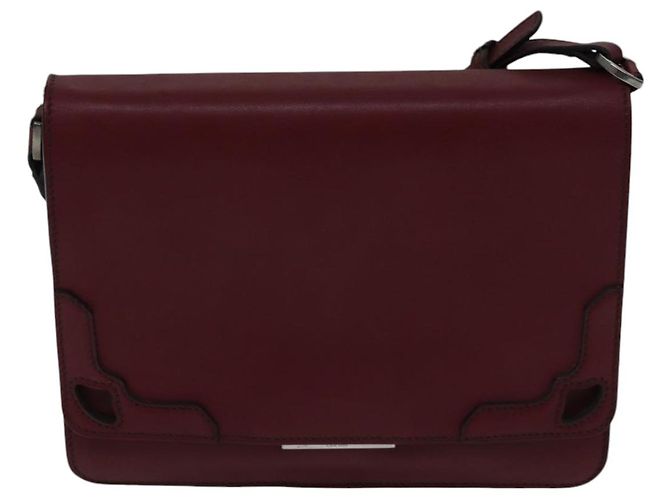Cartier Borsa a spalla in pelle bordeaux Auth ki4906 Bordò - vista 13