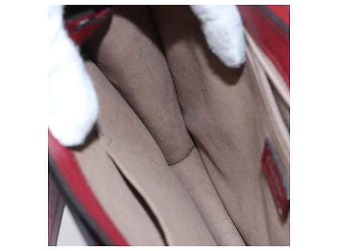 Cartier Borsa a spalla in pelle bordeaux Auth ki4906 Bordò - vista 19