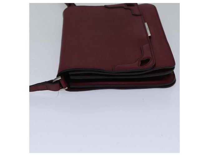 Cartier Borsa a spalla in pelle bordeaux Auth ki4906 Bordò - vista 4