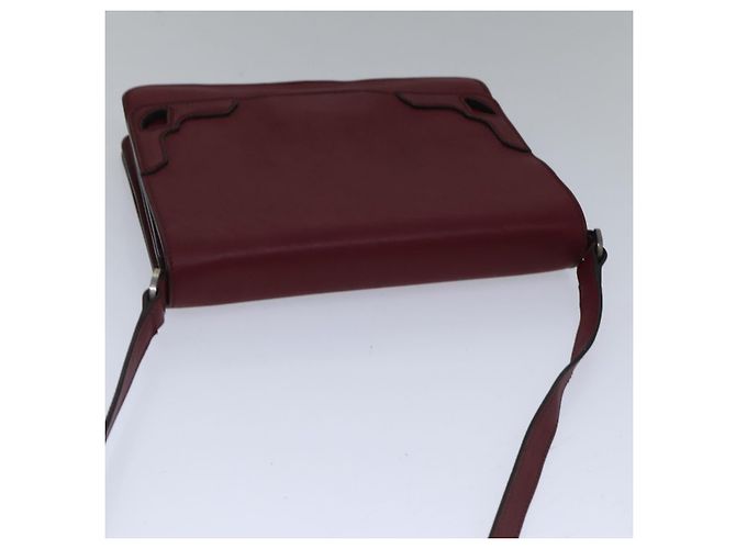 Cartier Borsa a spalla in pelle bordeaux Auth ki4906 Bordò - vista 6