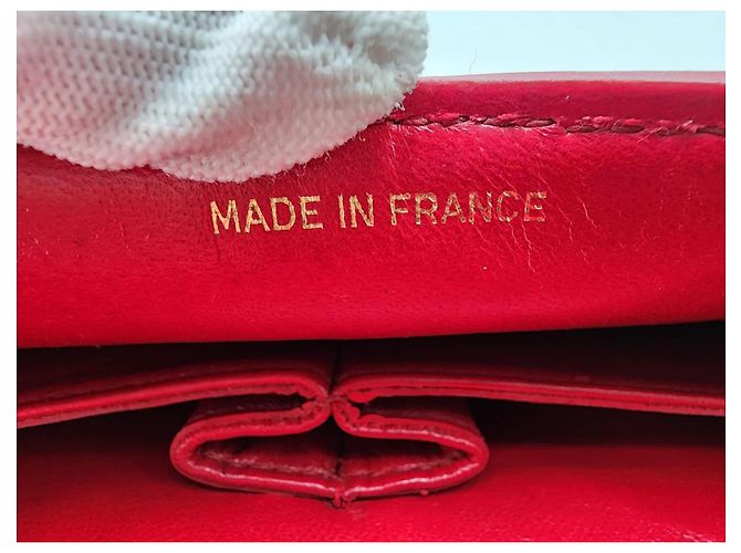 Timeless Chanel Zeitlos Klassisch Drehverschluss Mittel Doppelklappe mit 24K GHW - Ansicht 11