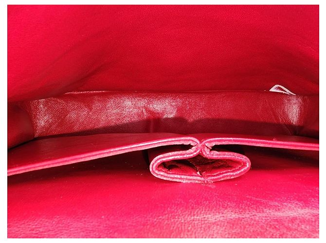 Timeless Chanel Zeitlos Klassisch Drehverschluss Mittel Doppelklappe mit 24K GHW - Ansicht 14