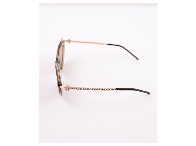 Elie Saab Gafas de sol marrones - vista 2