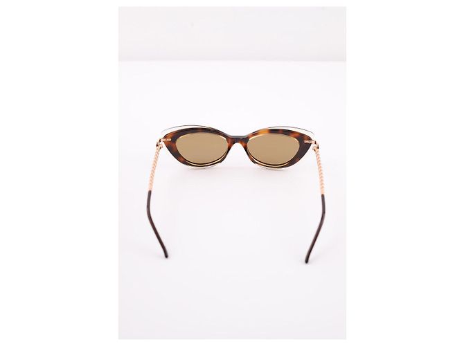 Elie Saab Gafas de sol marrones - vista 3
