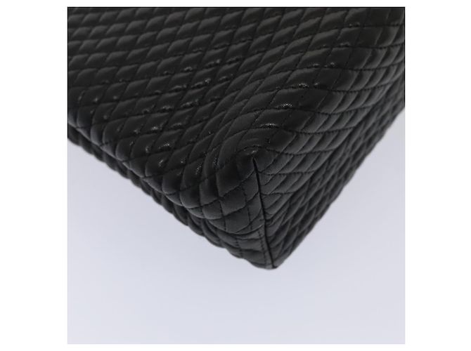 BALLY Borsa a mano in pelle nera e oro Auth ep5454 Nero D'oro - vista 10