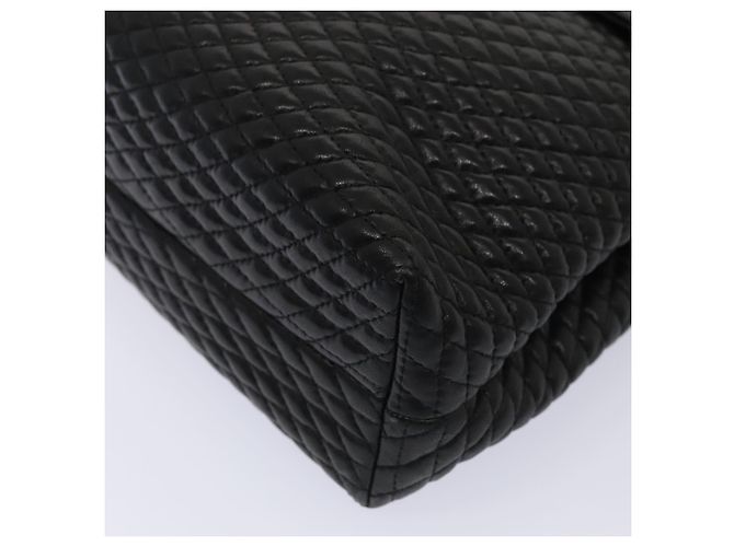 BALLY Borsa a mano in pelle nera e oro Auth ep5454 Nero D'oro - vista 14