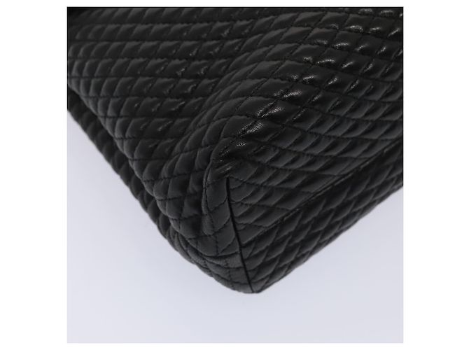 BALLY Borsa a mano in pelle nera e oro Auth ep5454 Nero D'oro - vista 15