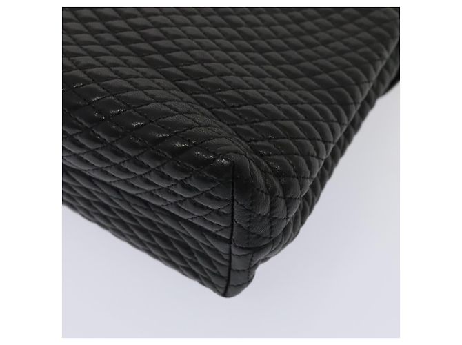 BALLY Borsa a mano in pelle nera e oro Auth ep5454 Nero D'oro - vista 16