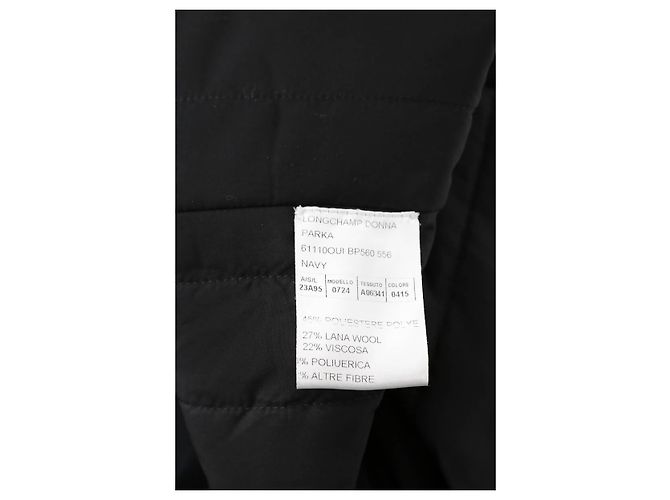 Longchamp Abrigo negro - vista 6
