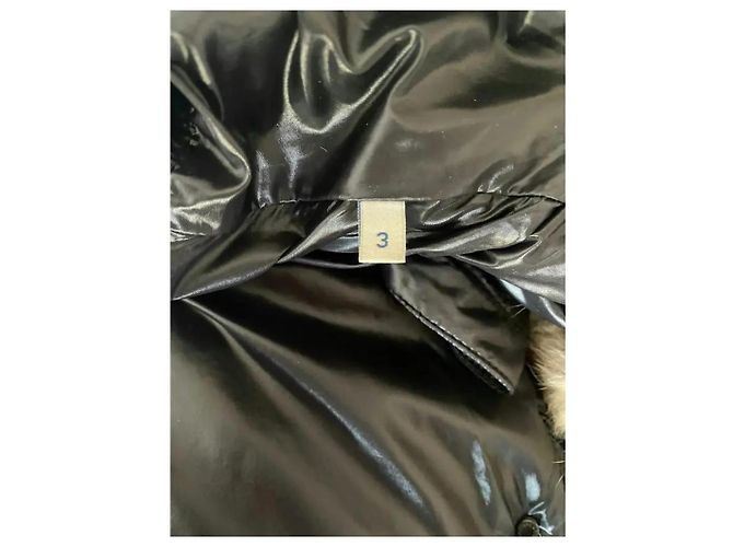 Moncler Georgia Black Down Quilted Jacket - view 11