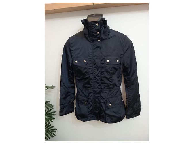 Moncler Jodelle wasserdichte Jacke marineblau - Ansicht 2