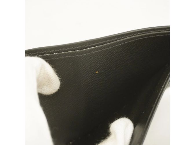 Slender Louis Vuitton Monogram Eclipse Bill Wallet Black - view 7