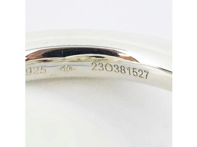 Hermès Hermes Croisette Silver 925 Band Ring - view 5