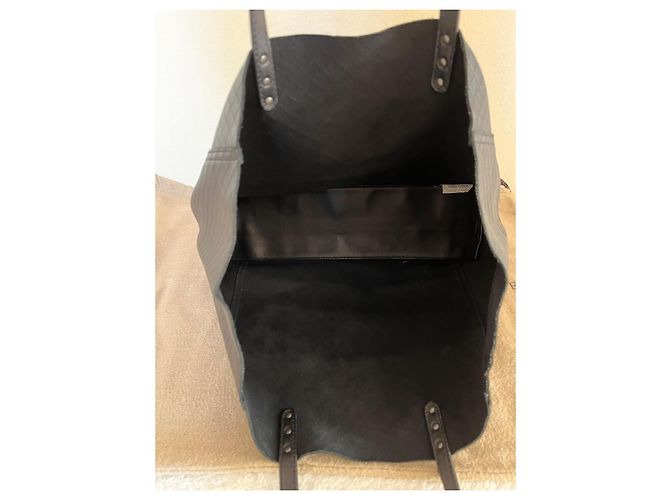 Borsa tote intrecciato di Bottega Veneta Nero - vista 13