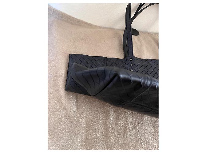 Borsa tote intrecciato di Bottega Veneta Nero - vista 14