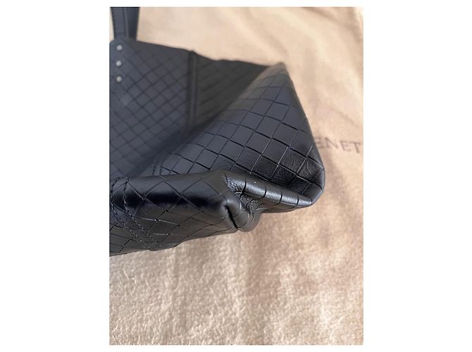 Borsa tote intrecciato di Bottega Veneta Nero - vista 15